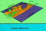 Tepee Facies just landward from the shelf crest of the Capitan Margin: diagram by C. Robertson Handford